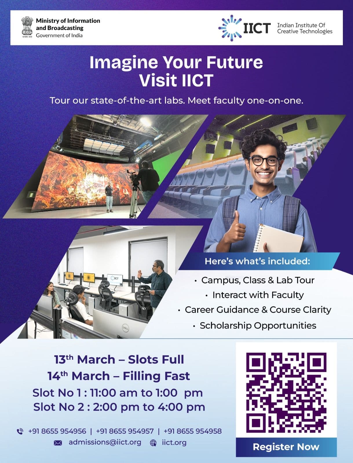 Experience what it's like to be a student at IICT